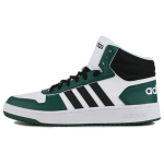 Adidas Neo Hoops 2.0 Mid Retro Korvpallijalatsid Meeste Tossud Must Roheline FW5995 41⅓