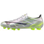 Mizuno Alpha 2 Jaapan Mugavad libisemiskindlad vastupidavad jalgpallikingad Unisex jalgpallikingad H&otilde;bedane Roheline P1GA256009 43