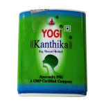 Yogi Kanthika Ayurveda kurguvalu leevendavad tabletid 70 tk Pakk 4 tk Lutsutatavad Suhkruvabad Looduslik tugi blue