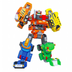 5 &Uuml;hes Gogo Dino Exploreri Deformatsioonirobot Autole M&auml;nguasi Tegevuskujud Transformatsioon Inseneriauto Dinosaurus M&auml;nguasjad Lastele Kingitus