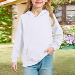 Suurte laste &uuml;hev&auml;rviline kapuutsiga pusa - Unisex pullover-pusa 170 kollane