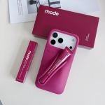 Huulepulgast inspireeritud telefoni&uuml;mbris Apple'i seadmetele Silikoonist p&otilde;rutuskindel pehme &uuml;mbris 3D-disainiga Kanna oma huulepulka 12pro vaarika roosi v&auml;rv