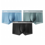Bannen 511CA Men's Ice Silk Seamless Boxer Briefs 3-Pack 3XL