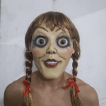 &Otilde;udne Kuri Nukk Mask Halloween Hirmutav Lateksist N&auml;okate Peo Peakate Kost&uuml;&uuml;mi Rekvisiidid KTY