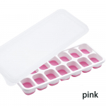 14 lahtriga j&auml;&auml;kuubikuvorm silikoonvorm ruudukujuline j&auml;&auml;kuubikuvorm j&auml;&auml;kuubikute valmistaja mittetoksiline vastupidav baari pubi veini j&auml;&auml;plokkide valmistaja