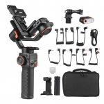 hohem iSteady MT2 komplekt 3-teljeline kaamerastabilisaator Gimbal stabilisaator nutitelefoni jaoks 1,2 kg 2,64 naela kandev&otilde;ime Toetus BT must