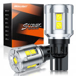 SEALIGHT T16 LED Tagumine Tuli, Tagurdustuli, Plahvatuslik Valgus, 912, 921, 6500K, Mittepolaarsus, Soojus T16 4300lm 25W