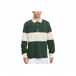 Nike Heritage Pehme kraega pikkade varrukatega polos&auml;rk Meeste pealisr&otilde;ivad HQ1749-323 L