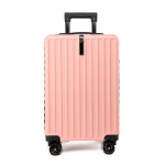 20-tolline kerge multifunktsionaalne reisikohver universaalsete rataste ja TSA lukuga 20-inch with Hook (PP) kollane