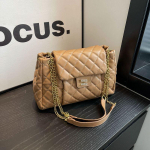 Naiste suur mahutavusega ketiga &otilde;larihmaga crossbody kott - 2024 suvemoe v&auml;ike ruudukujuline k&auml;ekott khaki