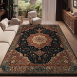 P&auml;rsia Retro Vaip Suur Ala Elutoa Kaunistus Kodu Ameerika Etniline Stiil Magamistoa Vaip Garderoob Lounge Pehme Matt Pestav 60*90cm