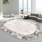 Ovaalne luksuslik elutoa vaip Kodu kaunistus Lihtne suur diivanilaud Vaibad Pestavad vaibad magamistuppa Voodi k&otilde;rvale P&otilde;randale Pehmed matid 200x300cm 78.7x118in