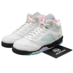 Air Jordan 5 Retro GS Keskmine pehme roosa HQ7980-102 Suurus 3.5Y-7Y EU 36