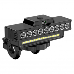 1600LM K&otilde;rge heledus LED Jalgrattavalgusti 4000mAh Toiteindikaator Jalgrattatuled Type-C USB Laadimine &Ouml;ine s&otilde;it Ohutusm&auml;rguandetuled