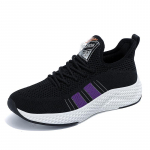 fashion 2024 new style four seasons flying woven sports shoes casual breathable comfortable fashion trendy shoes running women's shoes 42 must