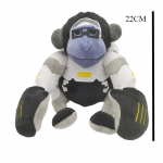 Loominguline Uus Jumbo Winston Pl&uuml;&uuml;s OverWatch Winston Gorilla Pl&uuml;&uuml;snukk S&uuml;nnip&auml;evakingitus Anime Pl&uuml;&uuml;s Jumbo Winston Pl&uuml;&uuml;s Overwatch 22cm
