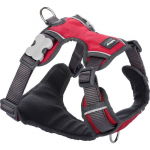 Harnais pour chien - RED DINGO - Sport - Rembourr&eacute; - Taille T3 - Rouge - R&eacute;fl&eacute;chissant punane
