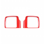 TESINi auto tahavaatepeegli vihma-kulmukaunistuse raami katte kleebis Suzuki Jimny 2022 jaoks punane