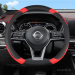 D type Car Steering Wheel Cover For Nissan Rogue X-trail Kicks Rogue Sport Hybrid 2017 - Now Qashqai - Now Car Accessories must