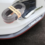 2.5M front bumper protector rubber cover anti-collision for Peugeot 206 207 208 301 307 308 407 2008 3008