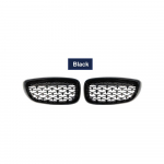 Kvaliteetsed kroomitud neeruv&otilde;red Meteor Style teemantgrill BMW 3. seeria GT F34 Gran Turismo 328i 330i 335i 340i jaoks must