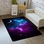 Galaktika Kosmose Tr&uuml;kiga Elutoa Vaip Igap&auml;evane Kodu Libisemisvastane Pestav P&otilde;randamatt Moodne Magamistoa K&ouml;&ouml;gi Esiku T&auml;hetaeva Dekooriga Vaip 80x120cm