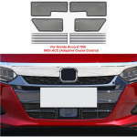 for Honda Accord 10th 2018  Car Middle Insect Screening Mesh Front Grille Insert Net Anti-mosquito With ACC