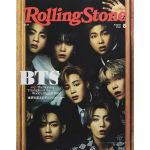 Rolling Stone Japan vol.15 (2021. aasta augusti number) BTS KAANEFOTO JAAPANI AJAKIRI KASUTATUD
