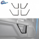 ABS Carbon Fiber Car inner Door Strips Cover Trim For Ford F150 F-150 2015-