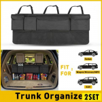 2Set Car Suv Trunk Net Cargo Organizer Hanging seat Back Storage Organizer Bag B