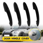 4Pcs/Set Door Exterior Handle Covers w/ Keyless For 2014-2024 Mini Hatch F55 F60