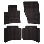 Dywaniki samochodowe gumowe do: Volkswagen Touareg II SUV (2010-2018) - czarne, dopasowane