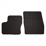 Dywaniki samochodowe gumowe do: Ford Transit Connect dostawczy (2013-2017) - czarne, dopasowane