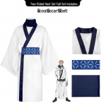 Jujutsu Kaisen Keskkooli Cosplay: Gojo Satoru, Fushiguro Toji, Geto Suguru Kost&uuml;&uuml;mide sari L