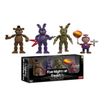 4 tk/komplekt Five Nights at Freddy's Tegelased Armas Karbis PVC Tegevuskuju Mudel M&auml;nguasjad Lastele Kingitus with box gray