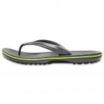 Crocs Crocband Kulumiskindlad Libisemiskindlad Kalasabamustriga T&ouml;&ouml;kingad Unisex Graafikaroheline 37-38