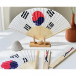 Kvaliteetne Korea traditsiooniline Taegeuk kokkupandav k&auml;epuhuja &ndash; 2 tk komplekt 2pcs.