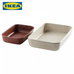 IKEA LYCKAD 2-osaline k&uuml;psetus-/serveerimisn&otilde;ude komplekt