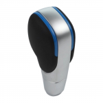 Car Upgrade Driving Comfort Shifter Lever PU Leather Easy tallation Shift Lever Automatic Lever Long-lasting Appearance sinine
