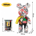 Kawaii karu ehitusklotsid, kokkupandavad m&auml;nguasjad, kaunistused, kodu sisustus, loomingulised ehitusklotsid, m&otilde;tlemist arendavad m&auml;nguasjad, m&auml;nguasjad kingituseks