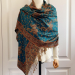 Boheemlaslik Paisley Pashmina Hijab Sall Pikk Muslimi Sall Naiste Foulard Pehme Turban Peakatted Naiste Peapael 200x68cm