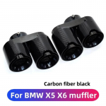 S&uuml;sinikkiust summuti otsik 2020-2024 BMW X5/X6 G05/G06 jaoks Car Exhaust Pipe