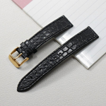 13 14 16mm 18mm 19mm 20mm &Otilde;huke pehme krokodillinahast rihm Longines L4 L2 VC MIDO Cartier jaoks Pin-pandlaga pruun sinine Kellarihm width 16-14mm buckle gray