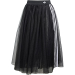 Adidas Originals T&uuml;ll Klassikaline Triibuline Mugav Vabaaja Pikk Seelik Naiste seelikud KS6563 A/L black