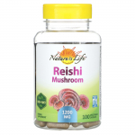 Nature's Life, Reishi seen, 1200 mg, 100 taimetoitkapslit (600mg kapsli kohta)