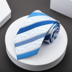 Siidist Sinise Triibuline Lips Pulmad Peigmehe &Uuml;likond Mooruspuu Siid Meeste &Auml;ri Moodne Kleit Kingikarbis Kingituslips