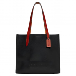 Coach Relay Tote 34 Magnetiline sulgur Krokodillimustriga kaetud l&otilde;uend Nahast k&auml;ekott Naiste k&auml;ekotid Must CH757-BLK Basic Set (Bag+Dust Bag)