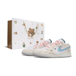 Jordan Air Jordan 1 Armuavaldus Kulumiskindel Kulumiskindel Madal L&otilde;ige Vintage Korvpallijalatsid Unisex FQ7687-300(Team864-) 36