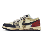 Jordan Air Jordan 1 libisemiskindlad madalad vintage korvpallijalan&otilde;ud meestele must HQ3437-101(Team435-) 42.5