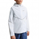 Nike Miler Veekindel Kootud Kapuutsiga Jakk Laste jakid IO3389-100 XS